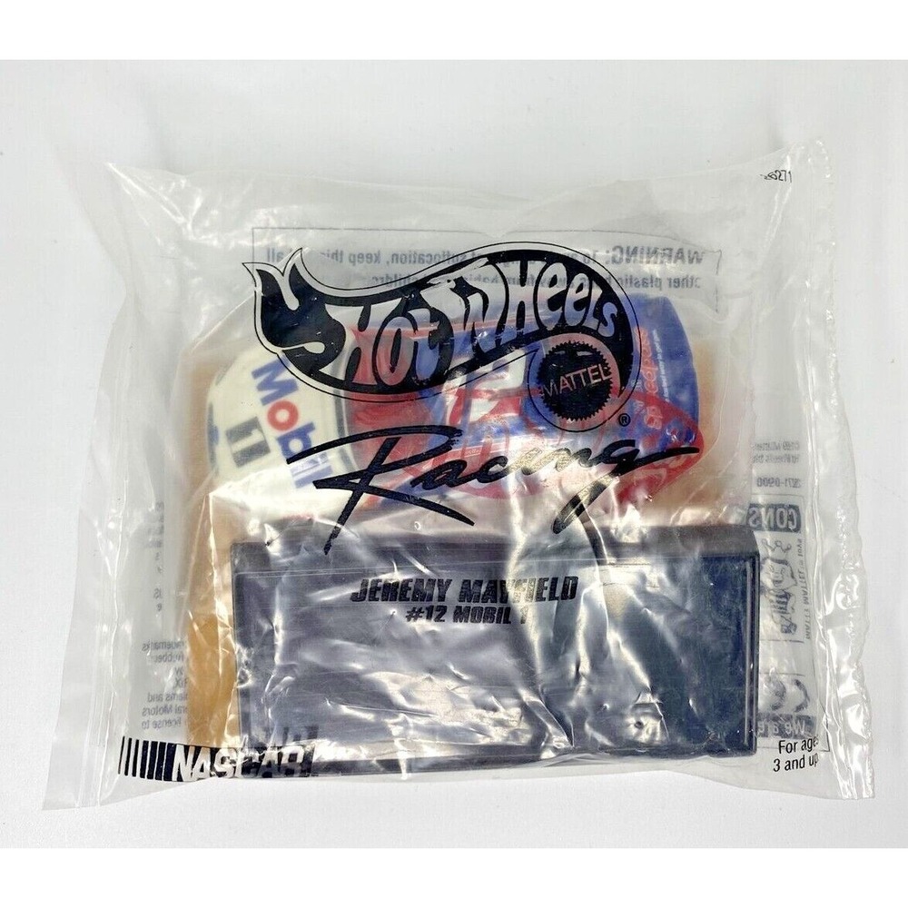 Hot Wheels Racing Jeremy Mayfield #12 Mobil 1 Nascar Car Collectible 1:64 HW1